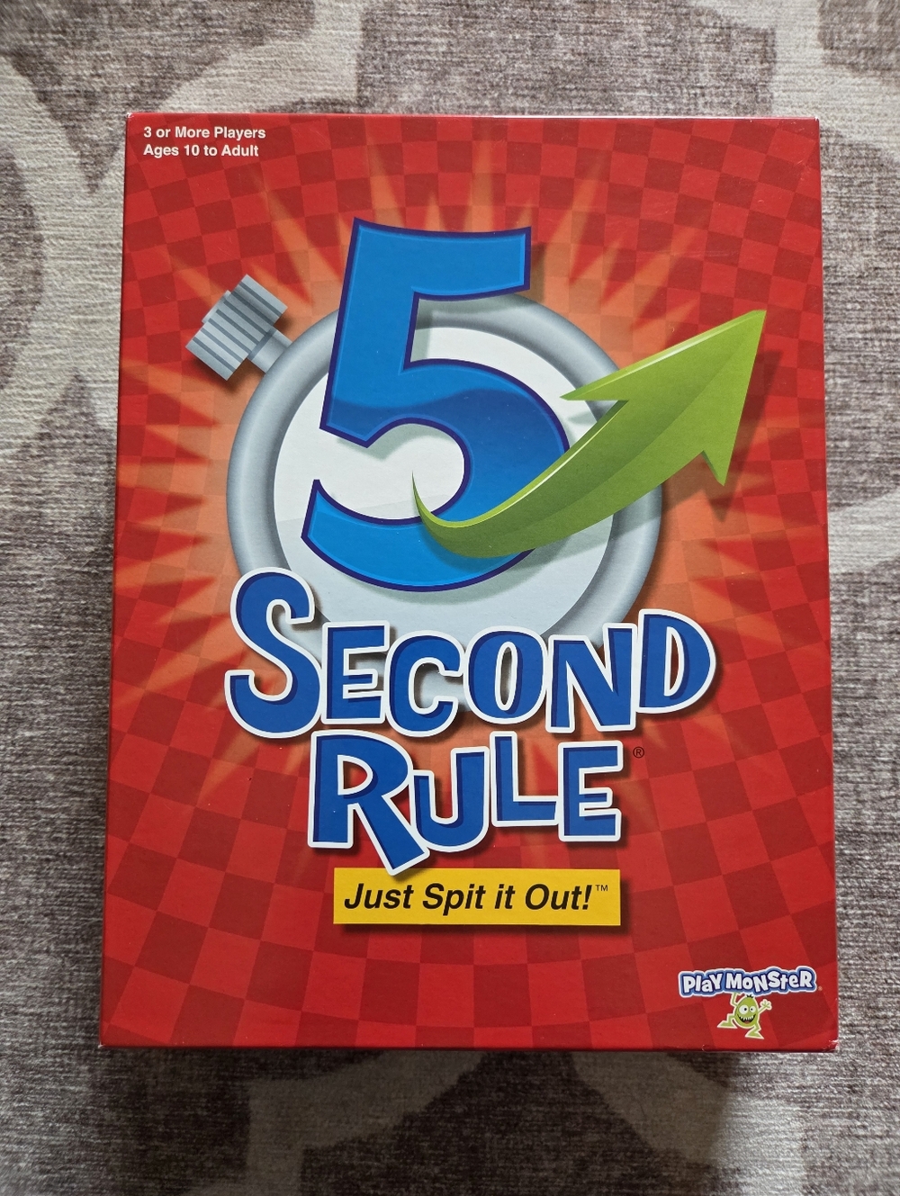 5 Second Rule Game - Simple Questions Card Game for Family Fun